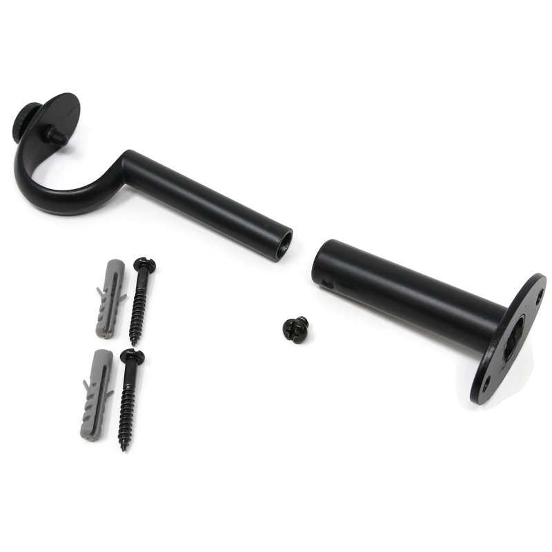 Pesina Zinc Cast Mounting Bracket, Black