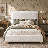 Pelham Boucle Upholstered Flange Edge Twin Bed Frame-102290987-107209888
