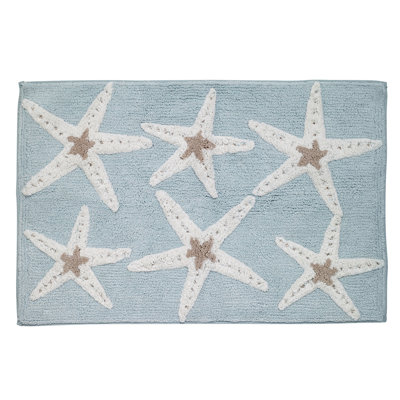 Castille 100% Cotton Non-Slip Bath Rug