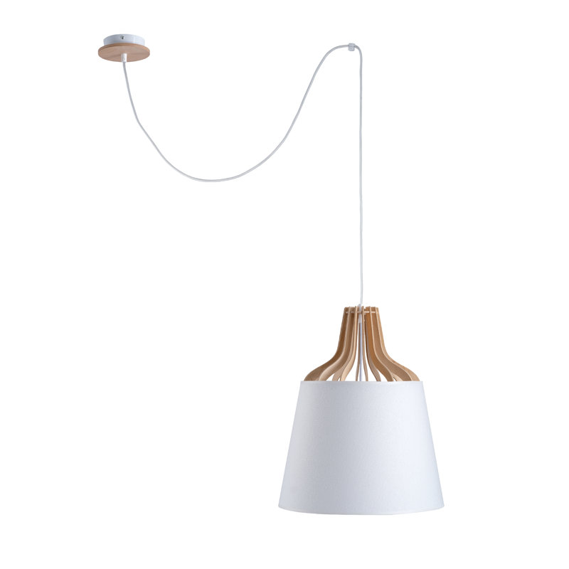 Galento 1 - Light Single Pendant, Gloss White