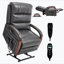 Fauteuil inclinable électrique gris Powerair