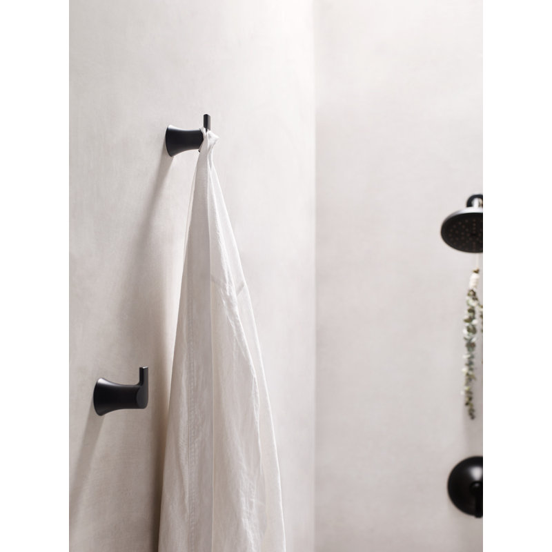 Doux Wall Mounted Robe Hook, Chrome