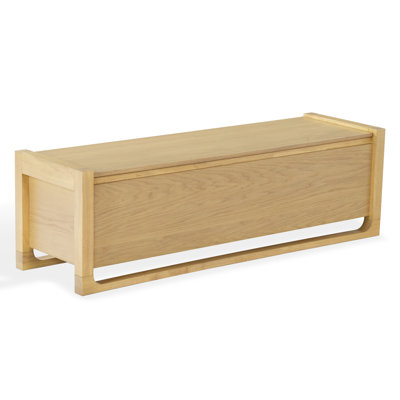 Tyrell Wood Storage Bench by Joss & Main