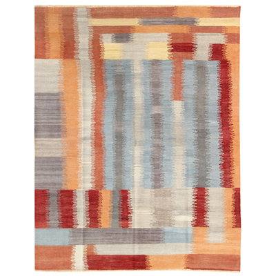 Aghan Wool Geometric Indoor Rug