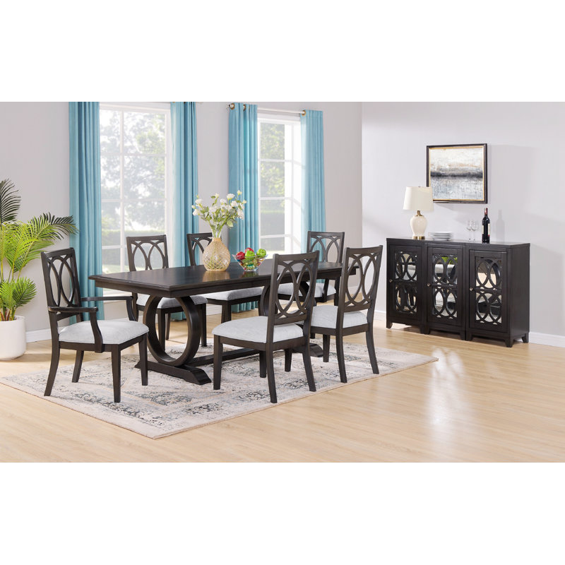Osie 18.2 " W Glass Sideboard
