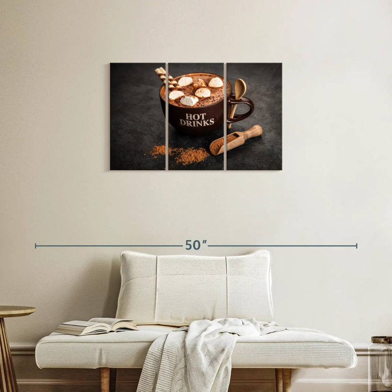 Yarlin Hot Cocoa, 20" H x 33" W