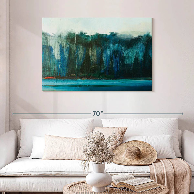 Avery Coastal Cliffs Abstract, 30" H x 45" W