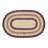 Hellene Jute Geometric Oval Placemat
