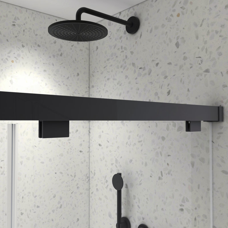 Advanced Double Sliding Shower Door with Innovative Functions for Enhanced Bathroom Experience