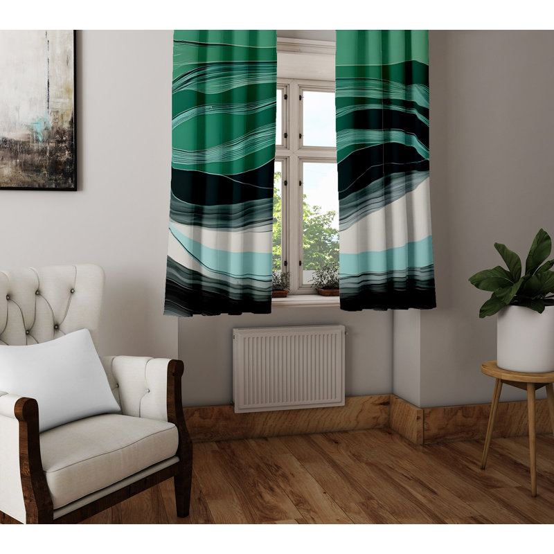 Rideau en polyester Richardt, L 20 po x L 61 po