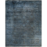 Overdyed One-of-a-Kind 8' 3" X 10' 1" Hand Knotted Area Rug