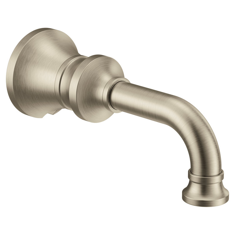 Colinet Wall Mounted Tub Spout, Brushed Nickel