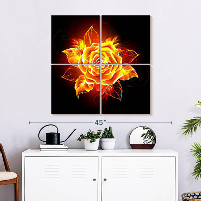 Harnek Flaming Rose