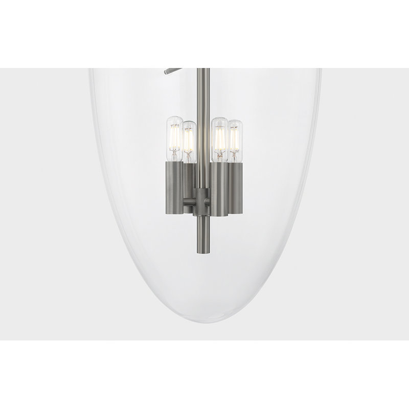 Troy Lighting Tully Lantern, Natural, 4 Lights, 72" H x 17.75" W x 17.75" D