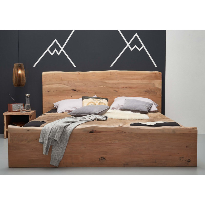 Solid Wood Bed, Super King (6')