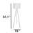 Kisa 57" Tripod Floor Lamp-2052209262-2052209261