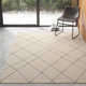 Seaton Geometric Handmade Tufted Wool Black/Cream Area Rug