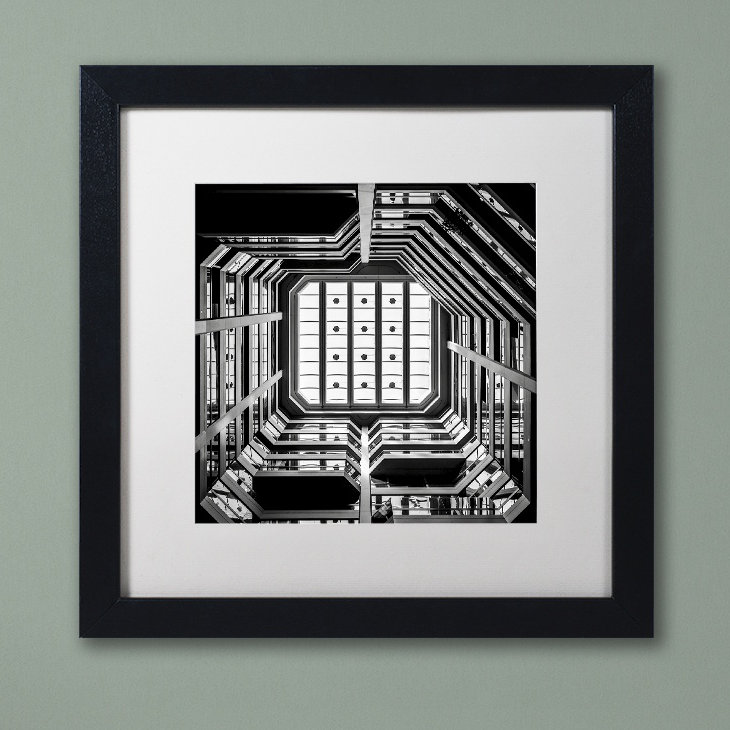 " Ceiling View " by Dave MacVicar, 11" H x 11" W x 0.5" D