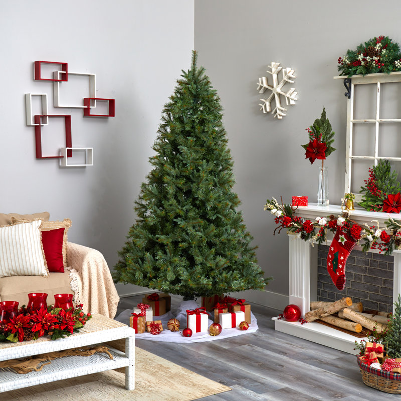 Sommer 90' H Lighted Artificial Christmas Tree