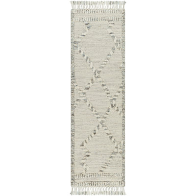 Hand Knotted Wool Moroccan Area Rug