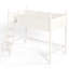 Lits peu encombrants avec rangement, lit mezzanine simple en bois, chambre à coucher moderne