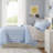 Liv Blue Charming Ruffle Bow Reversible 2-Piece Twin/Twin XL Quilt Set-124242115-124242114