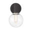  Applique murale 1 lumière Wright en noir mat-86792473