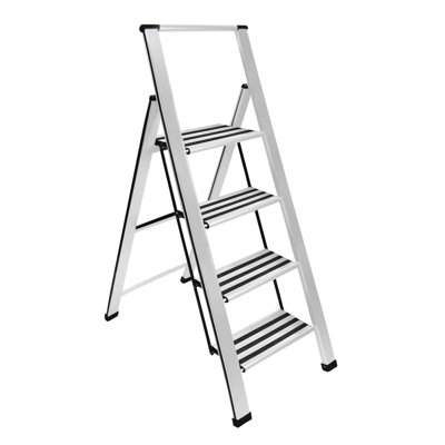 4 - Step Steel Lightweight Folding Step Stool