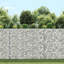 Lit surélevé en acier galvanisé Trapezium Gabion-1295722151