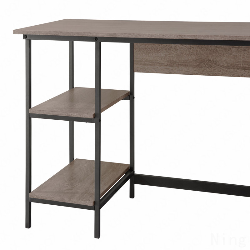 Bureau gris patiné