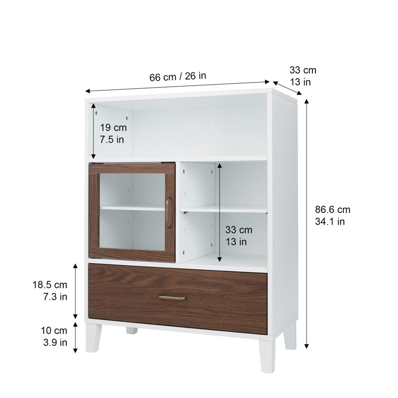 Armoire de rangement multifonctionnelle Baruch