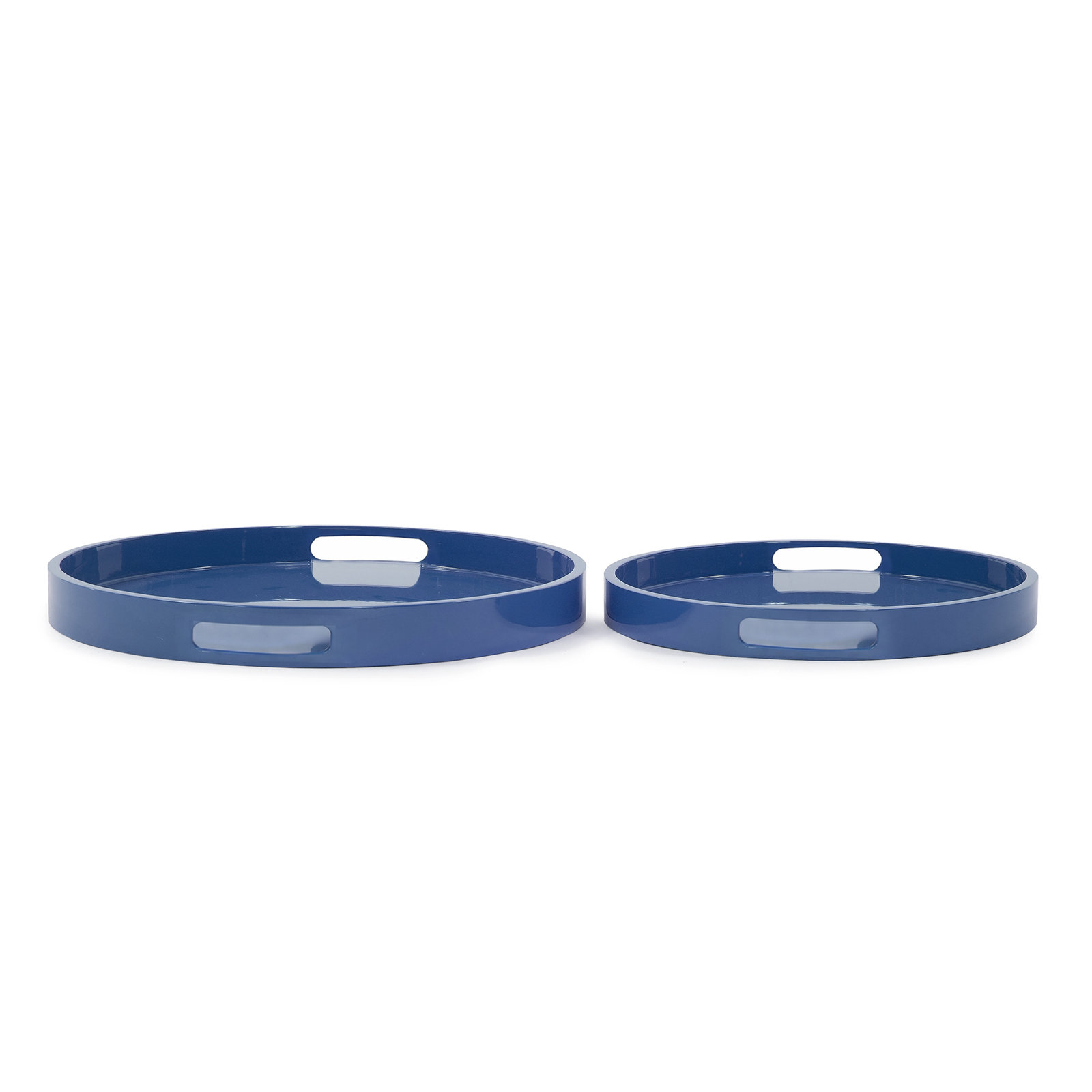 Parke Decorative Tray, Blue, Rectangular