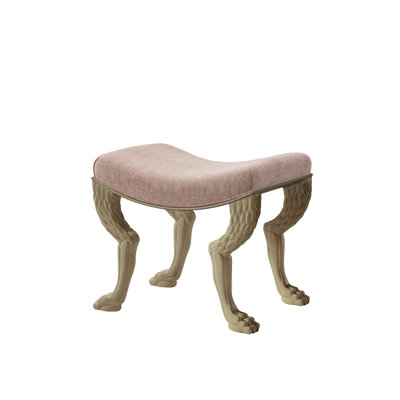 Nob Solid Wood Accent Stool