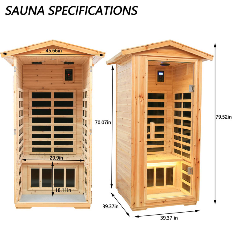 Blue Elephant Sauna in Fir