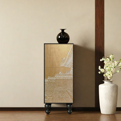 Armoire décorative moderne à tiroirs