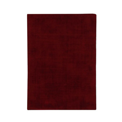 Moretz Solid Colour Hand Woven Area Rug