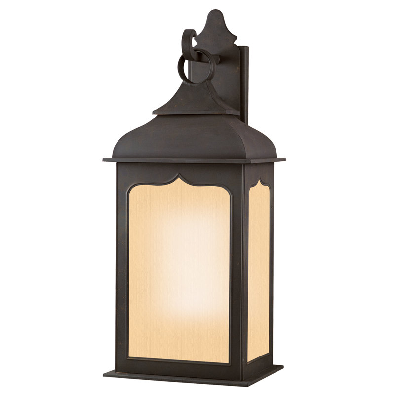 Henry Street Outdoor Wall Lantern, 26.75" H x 11" W, Clear Glass