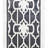 Gilcrease Wooden Intricately Carved Geometric White Wall Decor with Mirror Set