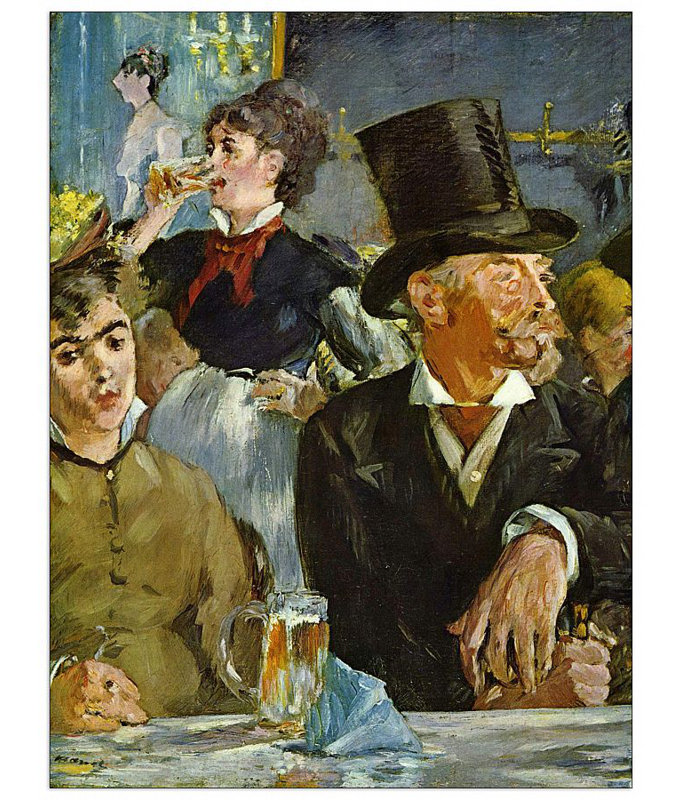 Edouard Manet - Wrapped Canvas Painting, 120cm H x 90cm W x 1.8cm D