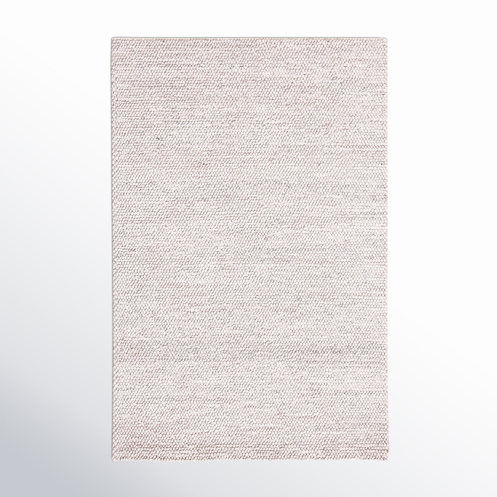 Danie Natural Area Rug in Gray/Ivory, Rectangle 2' x 3'