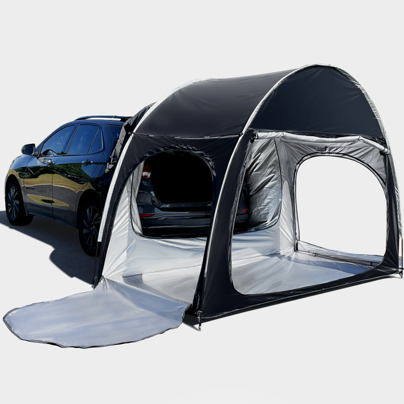 Vehicle Suv Tent For Camping Car Tents Car Awning Sun Shelter, Black