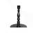 23" Black Accent Round Table, Round Side Table, Small Table For Small Spaces, Modern Accent Nightstand With Solid Wood Leg For Living Room, Bedroom, Corners, And Office-1552000661