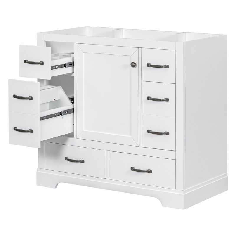 Meuble-lavabo 36 po sans lavabo, Blanc