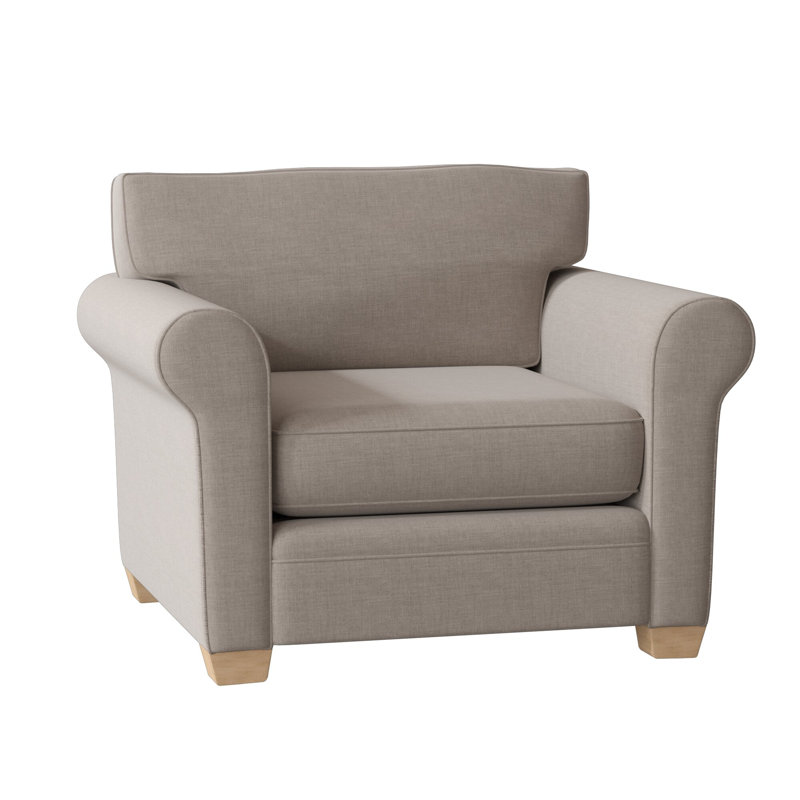 Quaker Upholstered Chair And A Half, Espresso , Hill Beach