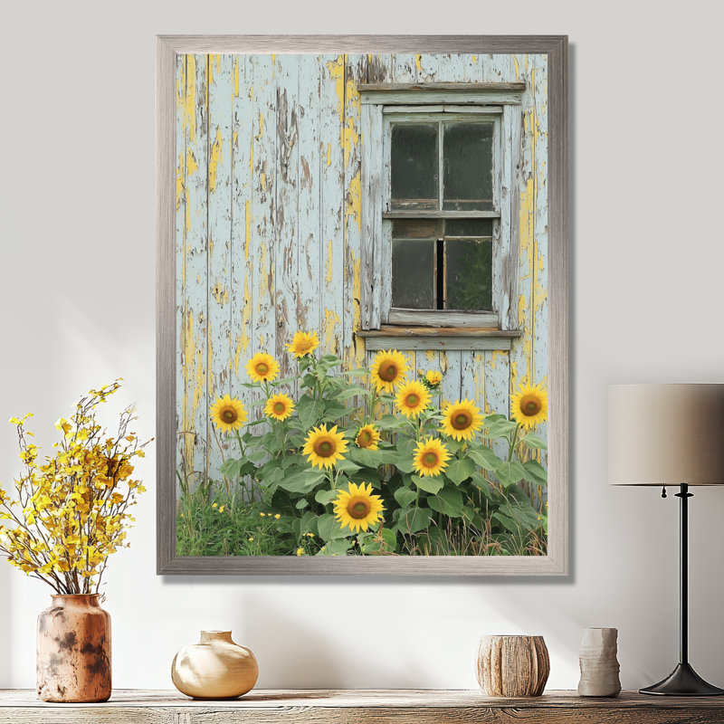 Gilstrap - Floral Canvas Prints, Argent argent, H 20 po x l 12 po, Reproduction encadrée d'une seule photo