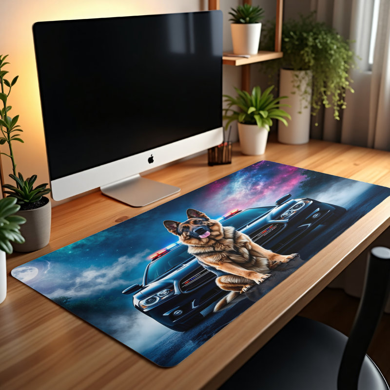 Polyester Desk Pad, 23.6x13.8
