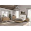 Table de chevet 3 tiroirs Latte Finish