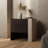 Mid-Century Modern Nightstand Wood and Leather Bedside Table, Minimalist Bedroom Side Table with 2-Drawer for Bedroom, Dorm and Living Room
