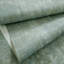 Distressed Greyish Green Mint Gold Metallic Faux Concrete Textured Wallpaper