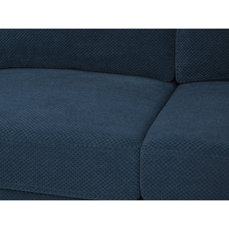 Canapé modulaire en forme de U 104 "Cloud, Blue Polyester